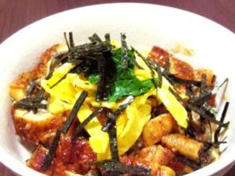 豪華で簡単♪鰻のひつまぶし丼
